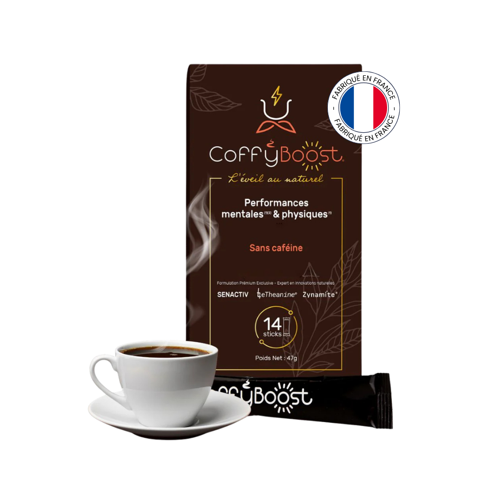 COFFYBOOST® — L’alternative au café nouvelle génération, seule ou avec votre café.