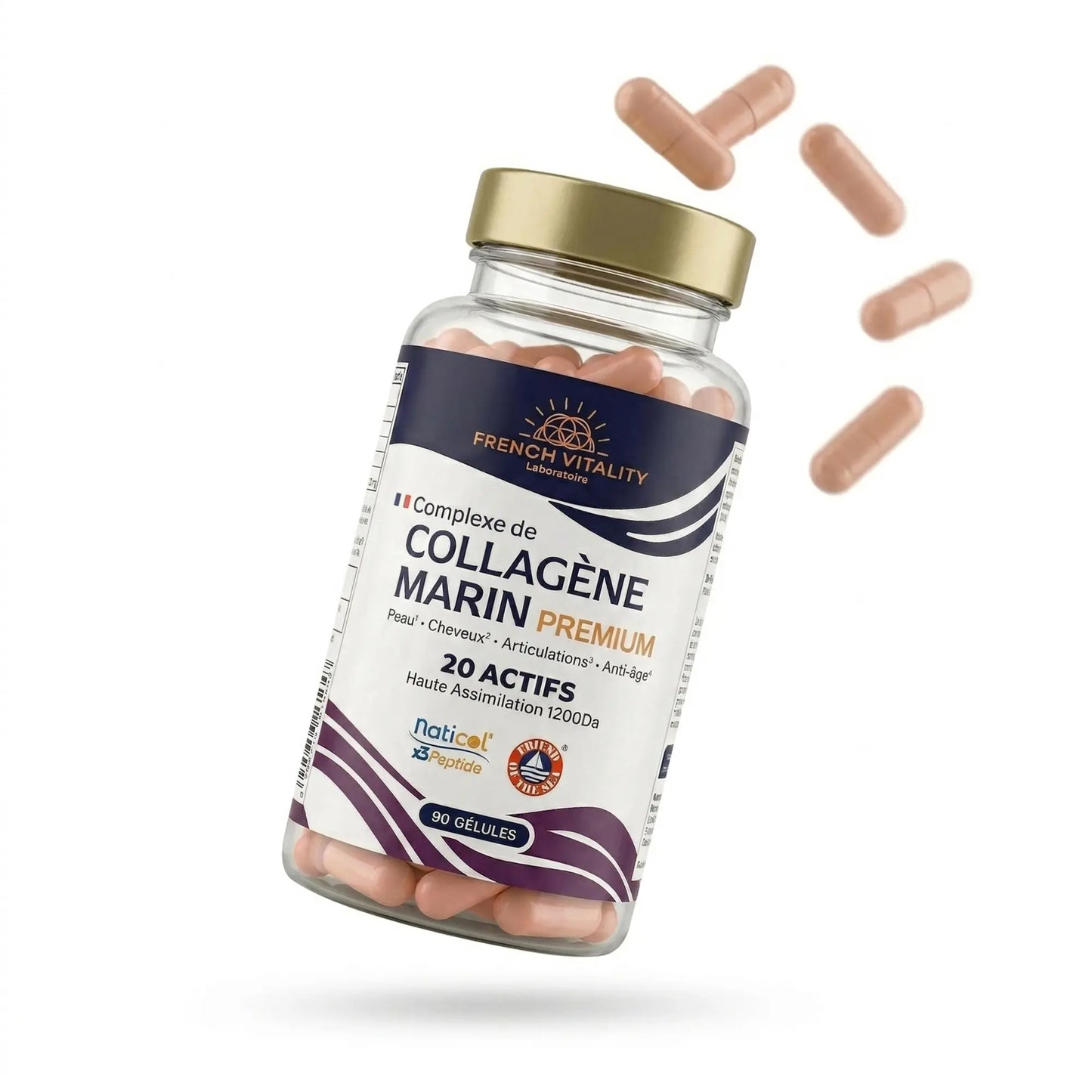 Complexe de collagène marin  - NaticolX3® + 20 actifs