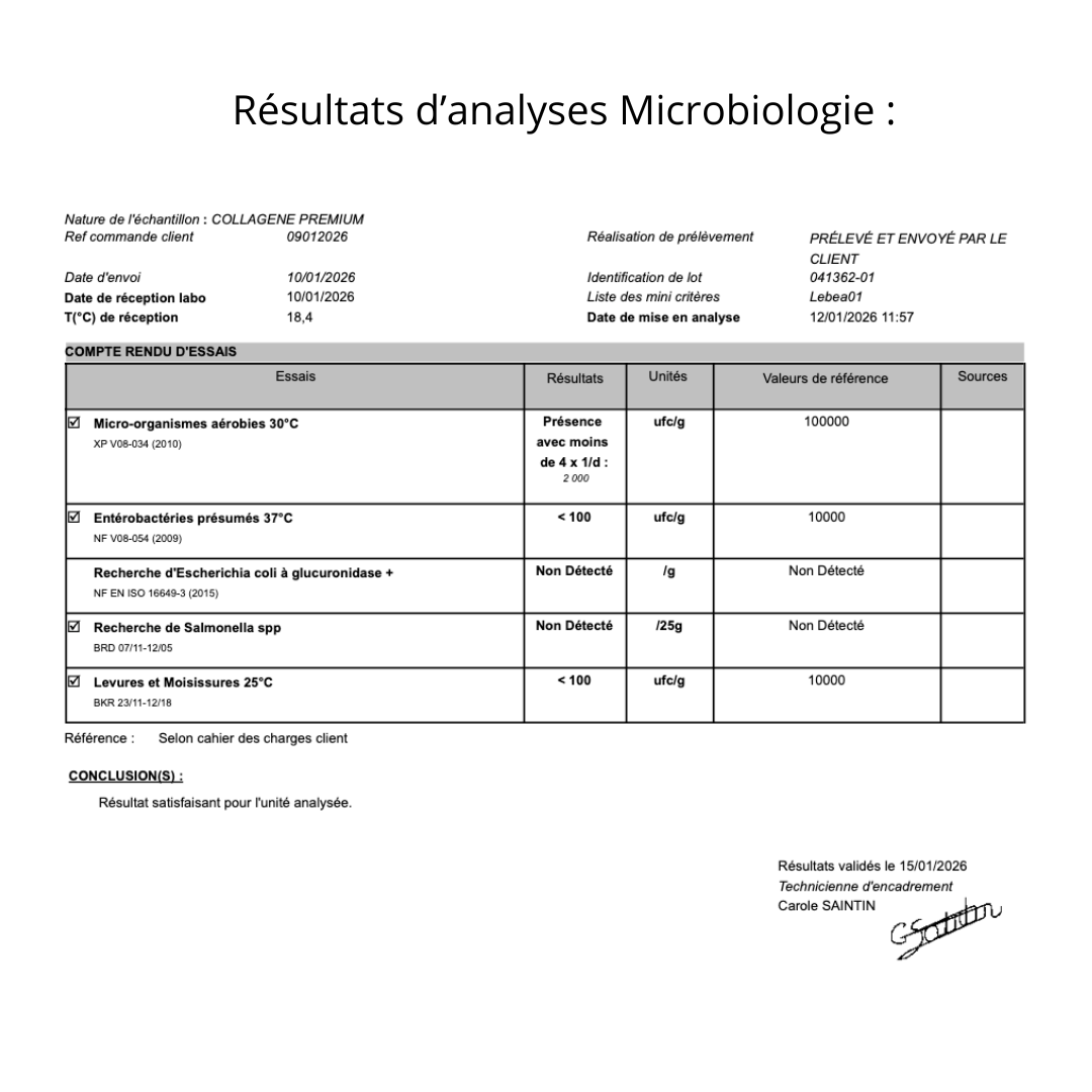 Complexe de Collagène Marin Premium tout-en-un – 20 actifs