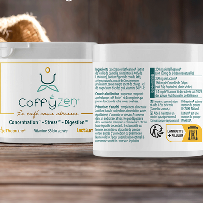 COFFYZEN® – Comprimé à sucer - Café et sérénité enfin réunis